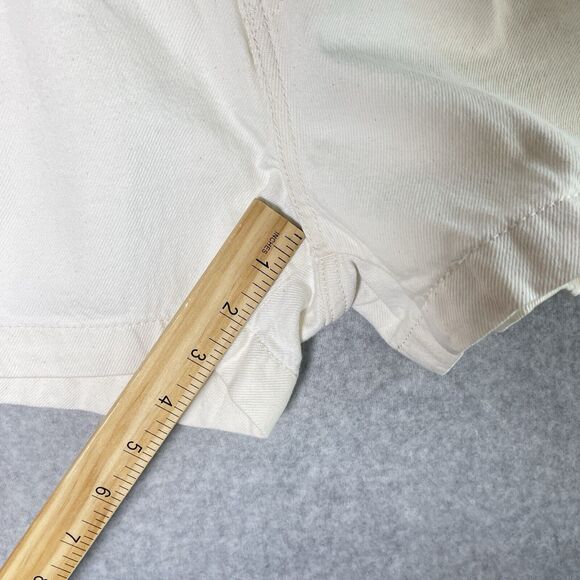 Levi's High Waisted Mom Shorts Women’s Size 30 Clean Sweep Ivory Y2K MSRP $49 - Picture 6 of 10